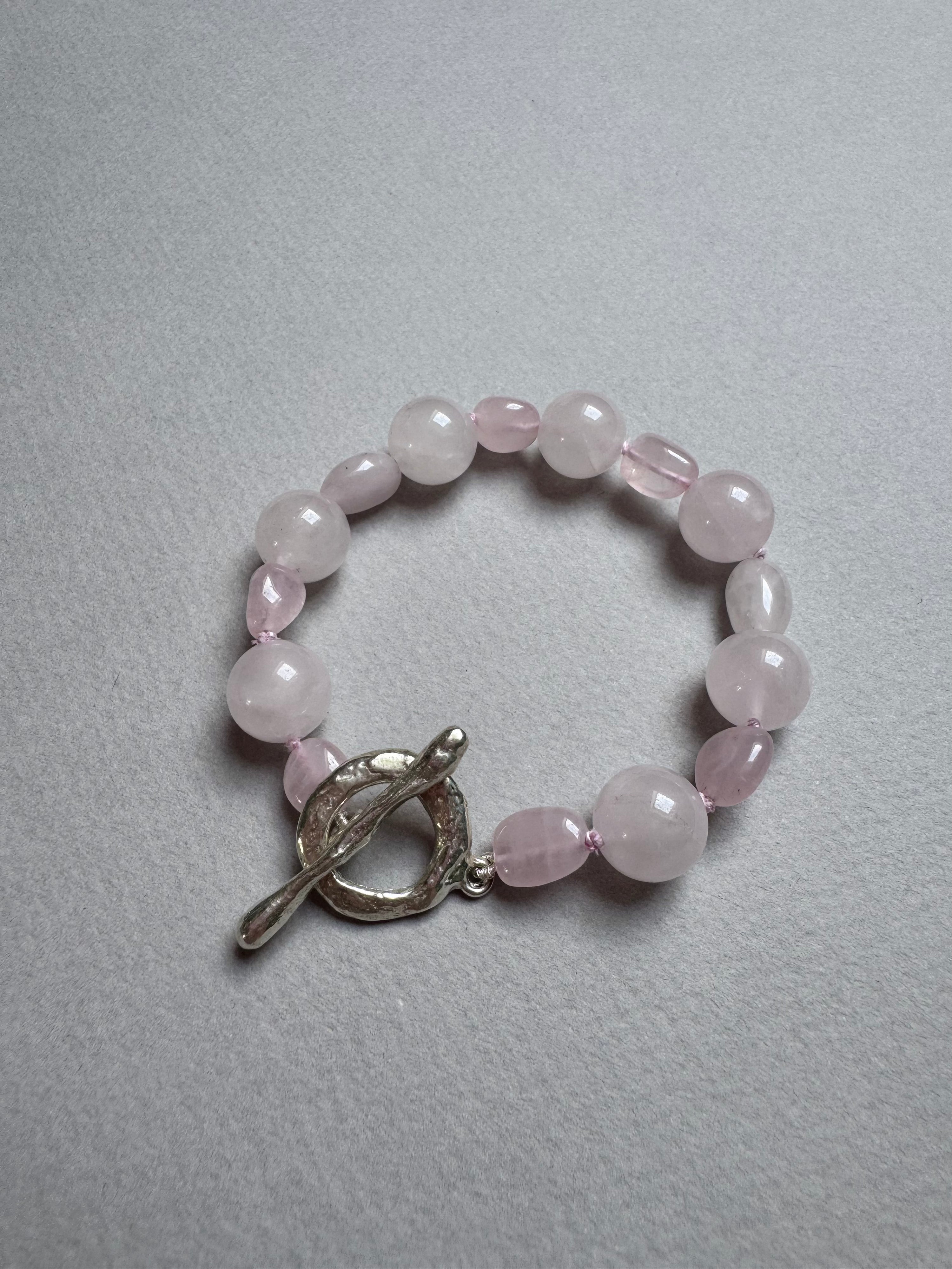 Rosequartz bracelet